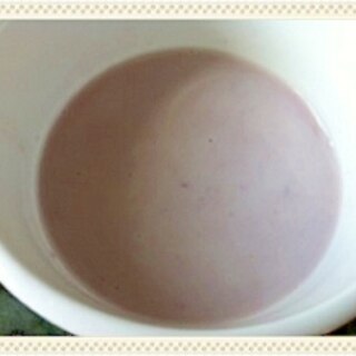 紫芋のタピオカココナッツミルク